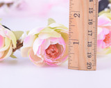 CXADDITIONS Bridal Floral Adjustable Crown Hair Wreath girl Breath Camellia Flower Simple Halo Woodland Hairpiece Wedding Rustic