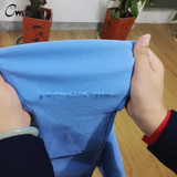 CWLSP 2017 Spring Skinny High waist Jeans Women Capris Knee Torn Hole Stretched Trousers Vintage Denim Ripped Jeans Pencil Pants