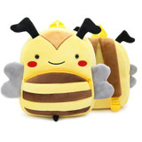 Cute Zoo Plush school bag For Girls And Boys Cartoon Kindergarten Backpack Kids Animal Stuffed Toy Bag Infants panda dog giraffe
