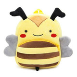 Cute Zoo Plush school bag For Girls And Boys Cartoon Kindergarten Backpack Kids Animal Stuffed Toy Bag Infants panda dog giraffe