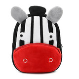 Cute Zoo Plush school bag For Girls And Boys Cartoon Kindergarten Backpack Kids Animal Stuffed Toy Bag Infants panda dog giraffe