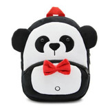 Cute Zoo Plush school bag For Girls And Boys Cartoon Kindergarten Backpack Kids Animal Stuffed Toy Bag Infants panda dog giraffe