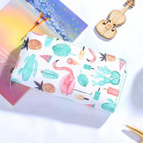 Cute Women's Clutch Wallet Long Purse Cartoon Fruit Print OWL Zipper Wallet for Women Ladies Card Holder Fresh Phone Bags Summer