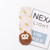 Cute Women Socks Happy Cartoon Animal Cat/Fox/Dog sokken Sock Harajuku Design Cotton Girl Socks calcetines