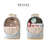 Cute Women Canvas Backpack School bag For Girl Ladies Teenagers Casual Travel bags Schoolbag Backpack BS187