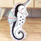 cute unicorn pillow stuffed plush unicorn toy animal cushion kids toy cat hippocampus pillow for children birthday gift for girl
