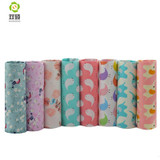 Cute Twill Cotton Fabric Patchwork Tissue Cloth Of Handmade DIY Quilting Sewing Baby&amp;Children Sheets Dress 40*50cm 8pcs/lot
