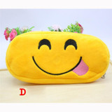 Velvet Expression bag Pencil Pen Case Cosmetic Makeup Travel Pouch Bag Stude Hot Sale Wholesale Free Shipping 30RI12