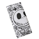 Velishy Hot Sale Wallet for Women Cartoon Skull Print Wallet Womens Luxury Purses Female Pocket Money Bag
