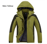 UNCO&BOROR women Men's Winter Jacket Men Hooded Wadded Thicken Winter Coat Men Casual waterproof fleece Outwear Parka size M~5XL