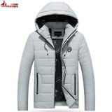 UNCO&BOROR new 2017 spring autumn Windproof Breathable Warm Jacket Winter Men Coat Casual Clothing Outwear parka hooded M888