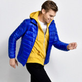 Ultralight Down Jacket Men Stand Collar 90 White Duck Down Jackets jaqueta masculino Men's 2017 New Autumn Winter Parka Coats