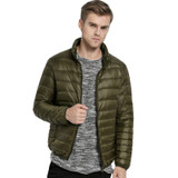 Ultralight Down Jacket Men Stand Collar 90 White Duck Down Jackets jaqueta masculino Men's 2017 New Autumn Winter Parka Coats
