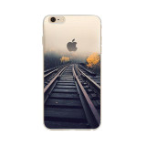 Ultra Thin Soft Silicon Fashion Transparent Back fundas coque For iPhone 5 5S SE 6 6S 7 7 Plus case phone cases Cover accessorie