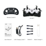 Ultra Thin Selfie Drone With Camera 720p Folding Drones Mini Rc Drone Remote Control Toys For Kids Jjrc H49wh Dron Rc Helicopter
