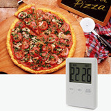 Ultra Thin LCD Digital Cooking Count-Down Up Clock Loud Alarm Reminder Table Clock Temporizador Kitchen Timer