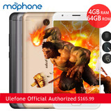 uleFone Power 2 Smartphone 4G 5.5inch 1920*1080pixel MTK6750T Octa-Core Android 7.0 4GB+64GB Dual Cameras 6050mAh Mobile Phone