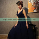 ANTI Navy Blue 2016 Elegant Cocktail Dresses Robe De Vestidos De Coctel Evening Party Short Gowns For Graduation Sweet 16 Years