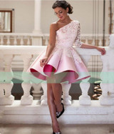 ANTI 2017 Real Pictures Dubai Kaftan Arabic Robe De Cocktail Dresses Lace Tulle Short Vestidos De Coctel Party Bride Gowns