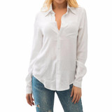 Anself Fashion Blusas 2017 Summer Women Blouse Ladies Elegant Sexy White Blouses Long Sleeve Shirt Female Office Shirt Plus Size