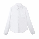 Anself Fashion Blusas 2017 Summer Women Blouse Ladies Elegant Sexy White Blouses Long Sleeve Shirt Female Office Shirt Plus Size