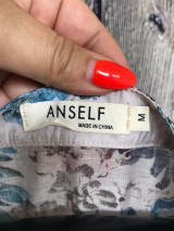 ANSELF 5XL Autumn Women Vintage Floral Printed Blouse Elegant 3/4 Sleeve Plus Size Women Casual Blouses Long Shirt Tops Blusas
