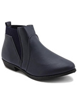 Ankle Boots - Navy