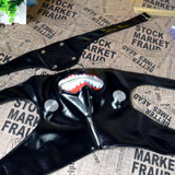 Anime Tokyo Ghoul Mask Cosplay Figure Kaneki Ken Action Figure Brinquedos Party Adjustable Zipper Prop Juguetes Hot Kids Toys