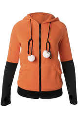 Anime Fox Orelhas Ears Cosplay Hoodie Jacket halloween cosplay