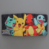 Anime Cartoon Wallets Bifold Game Pokemon Go Wallet For Teenager Women Men Pocket Monster Purse Cute Pocketbook Christmas Gift