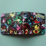 Anime Cartoon Wallets Bifold Game Pokemon Go Wallet For Teenager Women Men Pocket Monster Purse Cute Pocketbook Christmas Gift