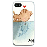 Animal Print Case For Apple Iphone 4 4S 5 5S SE 6 6S 7 7 Plus Phone Bags Cases Soft Transparent Side TPU Skin Cover For Iphone
