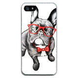 Animal Print Case For Apple Iphone 4 4S 5 5S SE 6 6S 7 7 Plus Phone Bags Cases Soft Transparent Side TPU Skin Cover For Iphone