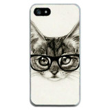 Animal Print Case For Apple Iphone 4 4S 5 5S SE 6 6S 7 7 Plus Phone Bags Cases Soft Transparent Side TPU Skin Cover For Iphone