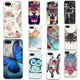 Animal Print Case For Apple Iphone 4 4S 5 5S SE 6 6S 7 7 Plus Phone Bags Cases Soft Transparent Side TPU Skin Cover For Iphone