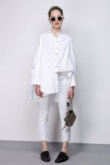 Angela Shirt In White CRTP0006
