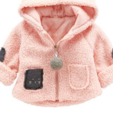 AmyaBaby Baby Girl Winter Jacket Long Sleeve Thick Warm Coat Hooded Newborn Baby Girl Coat Infant Girl Christmas Cute Outerwear