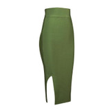 ADYCE 2017 Sexy Women Bodycon Party Bandage Skirt Khaki Green Black Blue Red Yellow Pink Skirts Sexy Lady Cocktail Party Skirt
