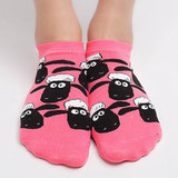 Adult Size Cupcake No-shown Ankle Socks Two Pieces Broke Girl Fairy Patty Cup Cake Bun Dessert Pinky Cream Milk Cartoon NADROP