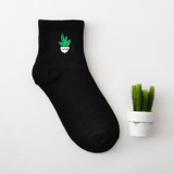 Adult Size Cotton Short Socks Killer Cupid Moustache Milk Cola Leon Clover Love Smile College Face Mathilda Rose Tongue NADROP
