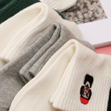 Adult Size Cotton Short Socks Killer Cupid Moustache Milk Cola Leon Clover Love Smile College Face Mathilda Rose Tongue NADROP