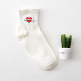 Adult Size Cotton Short Socks Killer Cupid Moustache Milk Cola Leon Clover Love Smile College Face Mathilda Rose Tongue NADROP