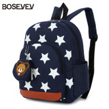 BOSEVEV Children Bags for Boys Kindergarten Nylon Children School Bags Printing Baby Girl School Backpack Cute Children Backpack