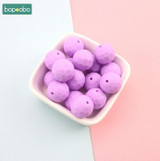 Bopoobo Baby Silicone Teether Multi-faceted Beads 10pcs 15mm Mint DIY Teething Necklace Made Silicone Beads Baby Teether