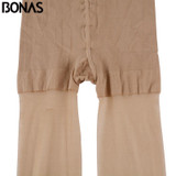BONAS Sexy Breathable Tights Women Summer Transparent Pantyhose Fashion Stretchy Nylon Tights Solid Color Female Thin Stockings