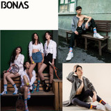 Bonas Geometry 3D Print Socks Women Wedding Gift Casual Cotton Hosiery Meia Colorful Men's Business Sox Hot Sale Christmas Socks