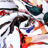 Bomber Jacket Folk-custom Floral Printing Women Baseball Jacket Zipper Bolero Women Chaquetas Mujer #2818