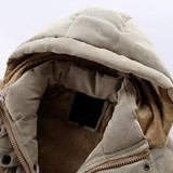 Bolubao New Men Winter Jacket Coats Fashion Brand Quality Fleece Lined Thick Windbreaker Outerwear Cotton Padded Male Parkas