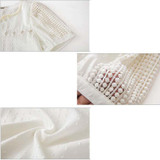 blusas S~XXL Camisas Blusas Femininas  Women Tropical Blusa Lace Short Sleeve Shirt V Neck Doll Chiffon Tops Women Blouses A727