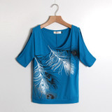 Blusas Femininas Fashion Women Summer Cold Shoulder Blouse Loose Tops Print Short Sleeve Blouse Casual Ladies Blouses LJ3673M Blusas Femininas Fashion Women Summer Cold Shoulder Blouse Loose Tops Print Short Sleeve Blouse Casual Ladies Blouses LJ3673M